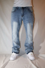 Load image into Gallery viewer, Blue Flared Jeans