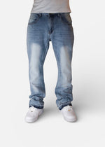 Load image into Gallery viewer, Blue Flared Jeans