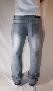 Grey Flared Jeans